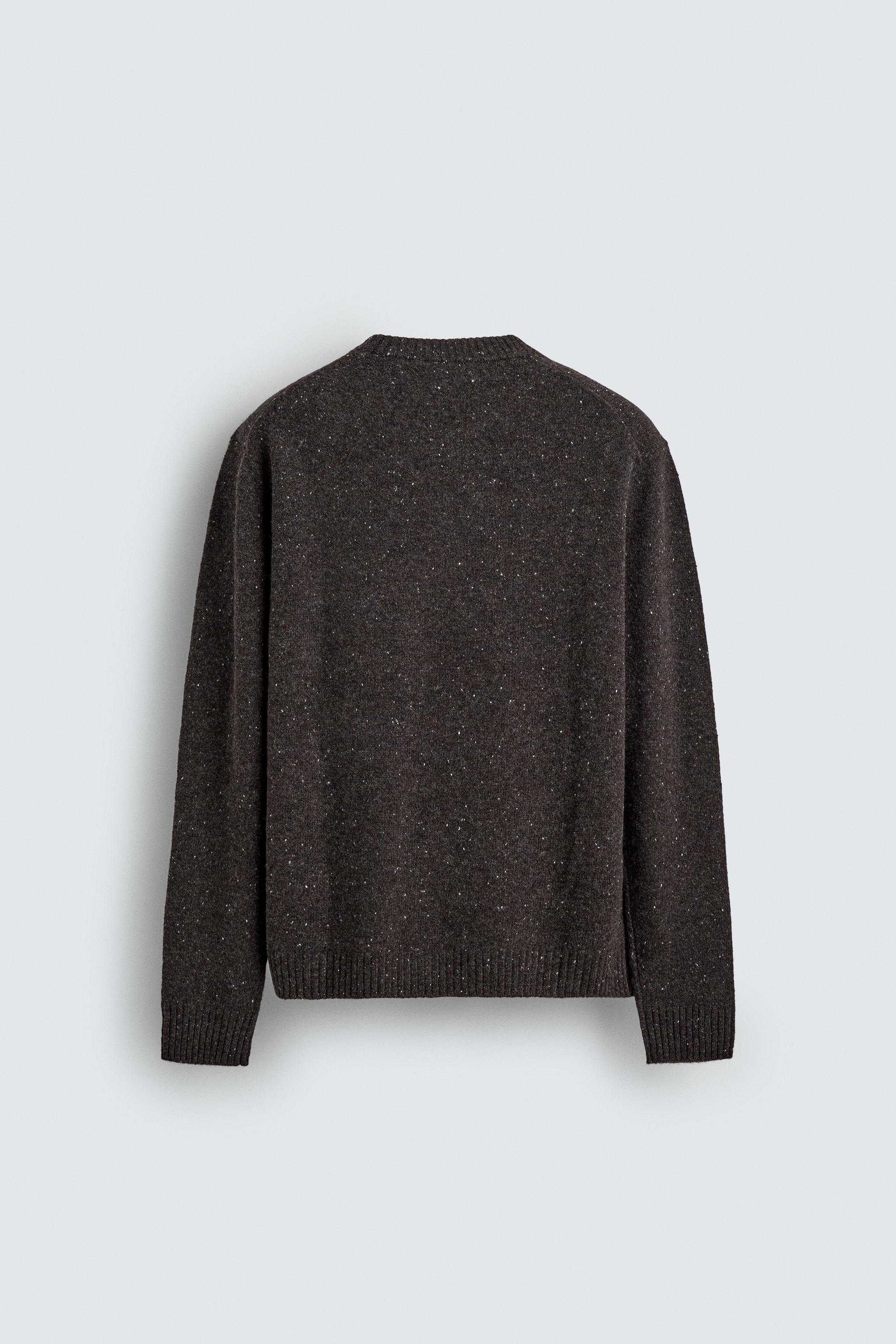 REGULAR FIT WOOL BUTTON-DOWN JUMPER
